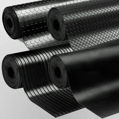 Gumijas klājumi, loksnes un tehniskās plāksnes