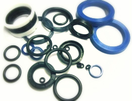 O-rings, oil seals, U-seals