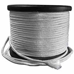 Glassfiber braided cords